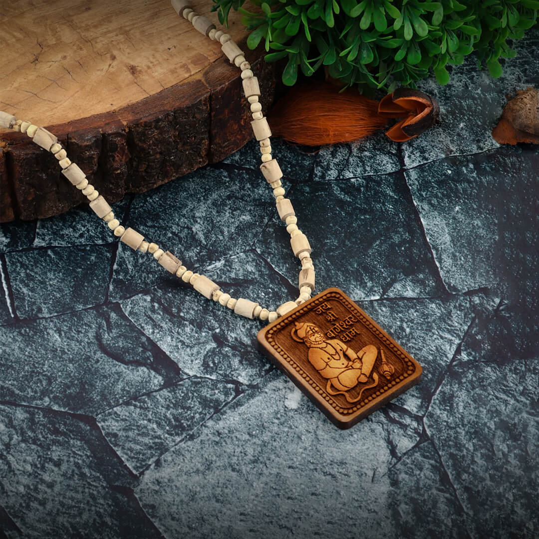 Bageshwar Dham Tulsi Mala & Hanumanji Locket